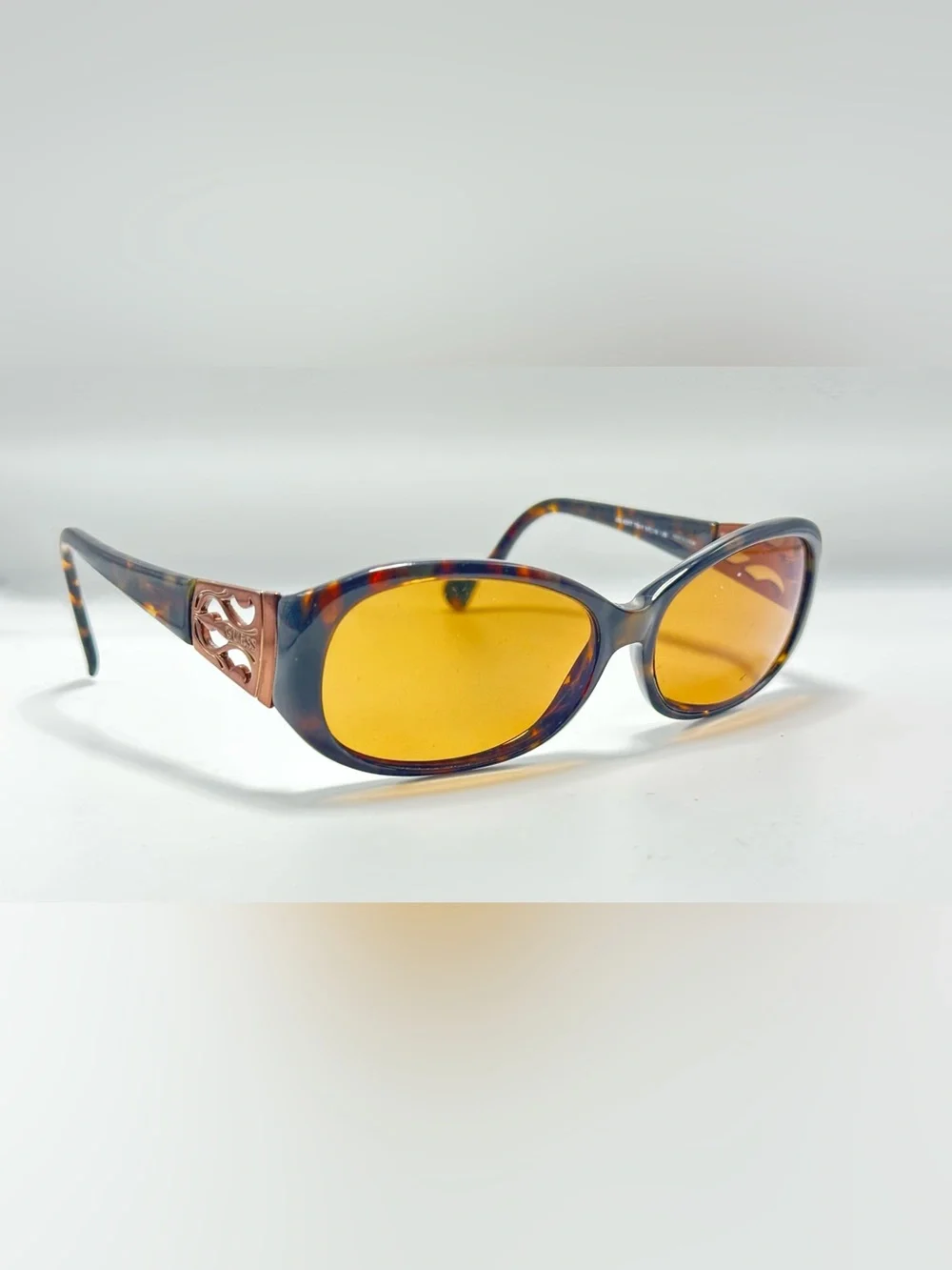 Guess GU6377 Tortoise Oval Sunglasses Frames Only